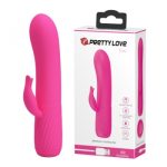 Vibrador Omar Pretty Love Recargable 12 Funciones.