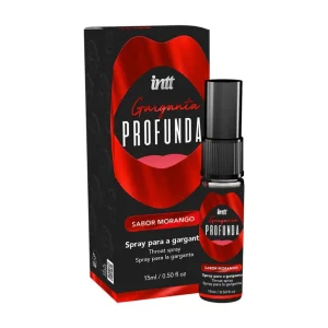 Gel para Sexo Oral Garganta Profunda Fresa